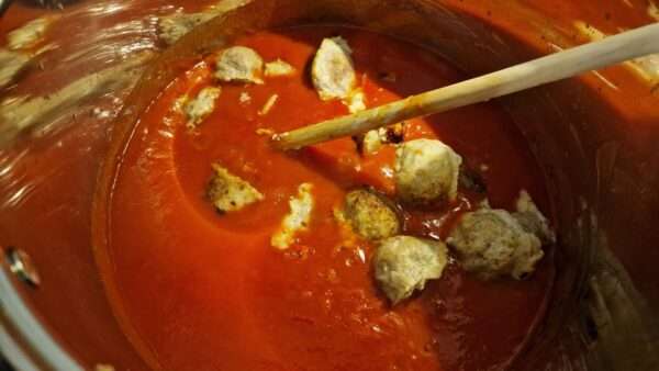 Diétás paradicsomos húsgombóc készítése 5