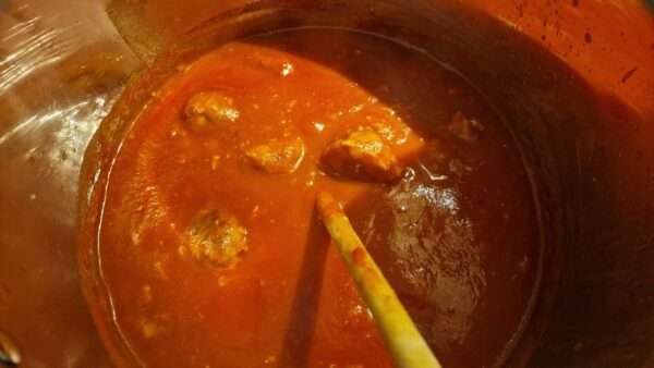 Diétás paradicsomos húsgombóc készítése 6